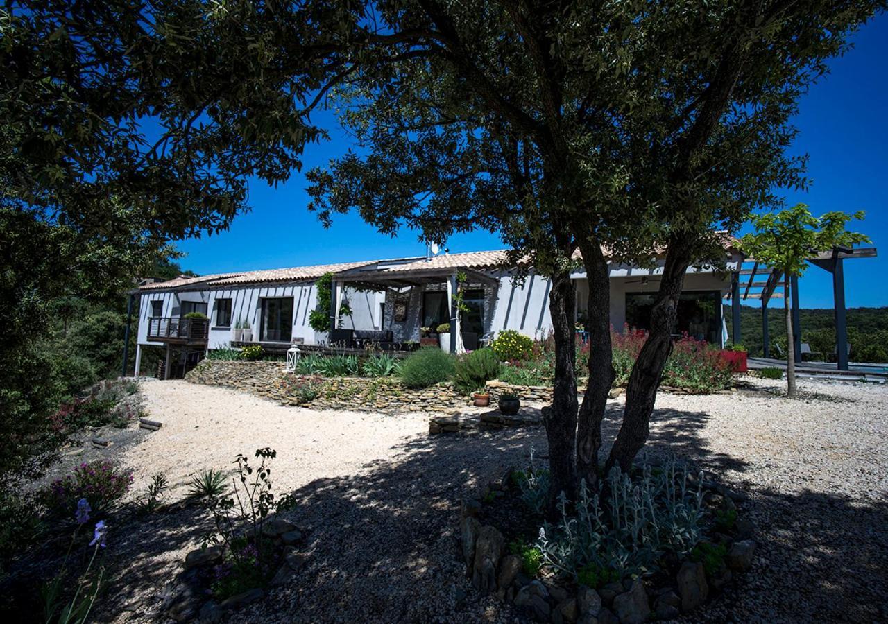 Maison D'Hotes Thym Et Chocolat Generargues Exterior foto